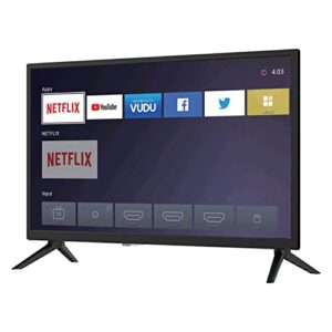 Supersonic SC-2416STV 24" DLED HD Smart TV with Built in ATSC & NTSC