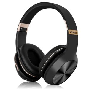 urbanx perfect comfort 955 ii overhead wireless bluetooth headphones for lenovo tab p11 plus noise isolation, with – black