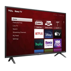 TCL 40" Class 3-Series Full HD 1080p LED Smart Roku TV - 40S355 (Renewed)