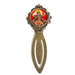 kali bookmark metal clip clipon vintage bookmarker hooks cosplay hindu gods goddesses om durga parvati cute symbol
