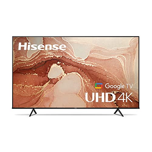 Hisense 4K UHD A7H Series 85-Inch Class Smart Google TV with Voice Remote (85A7H, 2022 Model) ,Black