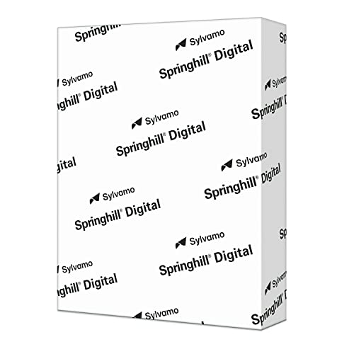 Springhill 8.5” x 11” Canary Yellow Copy Paper, 24lb Bond/60lb Text, 89gsm, 500 Sheets (1 Ream) – Colored Printer Paper with Smooth Finish – Versatile and Flexible Computer Paper – 024035R