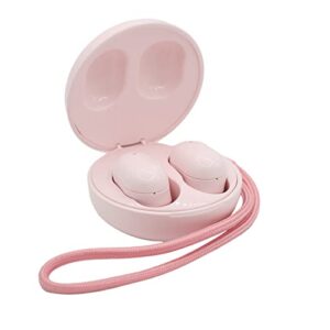 Masterbond Portable Wireless Earbuds Pink,Invisible in Ear Cordless Earpiece with Charging Case,Kids Ear Pods Wireless Earbuds for Girls Teens Bluet00th 5.1 Long Playtime Cute Design(Pink)