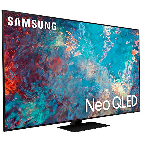 SAMSUNG QN65QN85AA 65 Inch Neo QLED 4K Smart TV 2021 (Renewed) Bundle with 2 YR CPS Enhanced Protection Pack