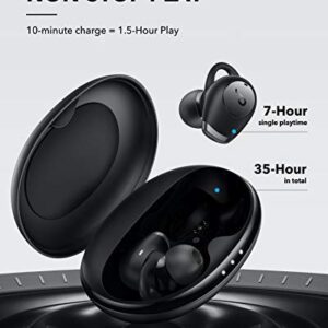 Soundcore by Anker Life A2 NC Multi-Mode Noise Cancelling Wireless Earbuds, ANC Bluetooth Earbuds with 6-Mic Clear Calls, 35-Hr Playtime, and Deep Bass, Fast Charging, Transparency, and App(Renewed)