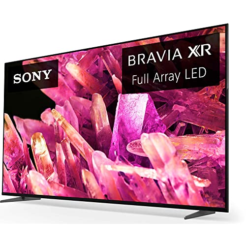 Sony XR55X90K Bravia XR 55 inch X90K 4K HDR Full Array LED Smart TV 2022 Model Bundle with Premium 2 YR CPS Enhanced Protection Pack