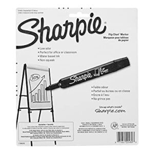 SHARPIE 22480Pp Flip Chart Marker, Bullet Point, 8/Pk, Assorted