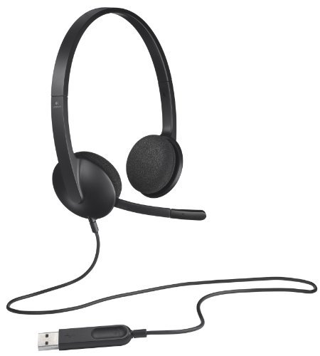 Logitech USB Headset H340, Stereo, USB Headset for Windows and Mac (Certified Refurbished)