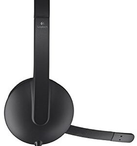 Logitech USB Headset H340, Stereo, USB Headset for Windows and Mac (Certified Refurbished)