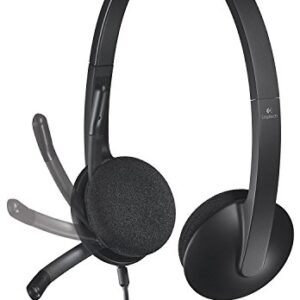 Logitech USB Headset H340, Stereo, USB Headset for Windows and Mac (Certified Refurbished)