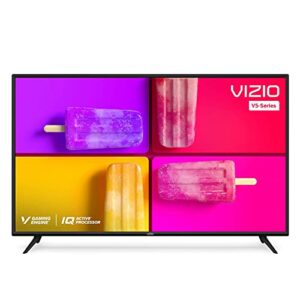 VIZIO V-Series 4K UHD LED HDR Smart TV with Apple AirPlay and Chromecast Built-in, Dolby Vision, HDR10+, HDMI 2.1, Auto Game Mode and Low Latency Gaming, V585-J01, 2021 Model (Renewed), 58 in