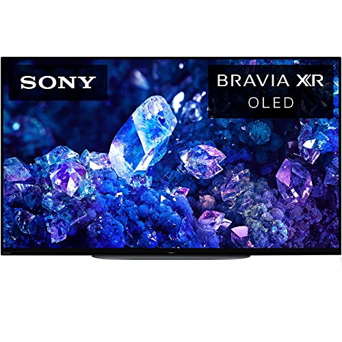 Sony XR42A90K Bravia XR A90K 42 inch 4K HDR OLED Smart TV 2022 Model Bundle with Premiere Movies Streaming + 37-100 Inch TV Wall Mount + 6-Outlet Surge Adapter + 2X 6FT 4K HDMI 2.0 Cable