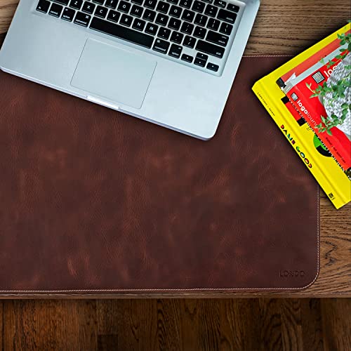 Londo Top Grain Leather Extended Mouse Pad - Desk Mat