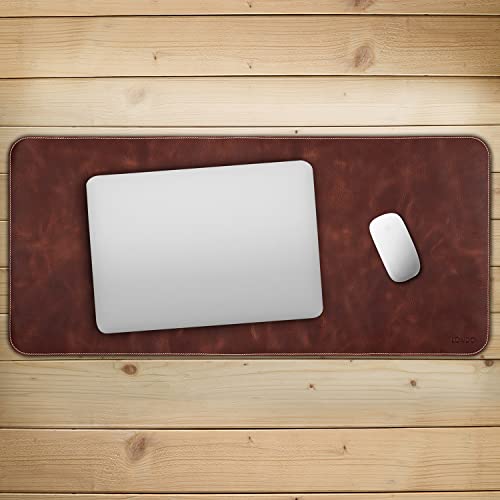 Londo Top Grain Leather Extended Mouse Pad - Desk Mat