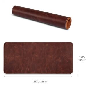 Londo Top Grain Leather Extended Mouse Pad - Desk Mat