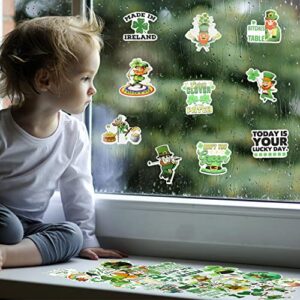 200Pcs St Patrick's Day Stickers,Water Bottle Stickers for Kids Adults Cute Vinyl Waterproof Stickers Accessories DIY for Laptop Water Bottle Envelopes Crafts Scrapbooking,St Patrick's Day Decorations Party Home Supplies