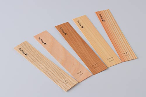 Wooden Bookmark for Men Women Book Lovers, Five Types of Japanese Wooden Bookmark Set, Handmade Book Markers, Book Markers for Reading, Bookmarks Gifts