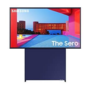 SAMSUNG 43" Class The Sero QLED LS05 Series TV - 4K UHD Quantum HDR Smart TV with Alexa Built-in (QN43LS05TAFXZA, 2020 Model)
