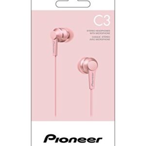 Pioneer SE-C3T-P Rose in-Ear Headphones