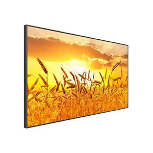 KUVASONG True 1500 Nits 43 Inch Sun Readable Smart Outdoor TV for Outdoor Covered Area, High Brightness Outdoor Television, 4K UHD HDR, Includes Full Motion TV Wall Mount Bracket and 40W Sound bar