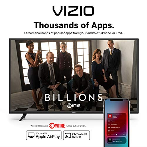 VIZIO 43 Inch 4K Smart TV, V-Series UHD HDR Television with Apple AirPlay and Chromecast Built-in