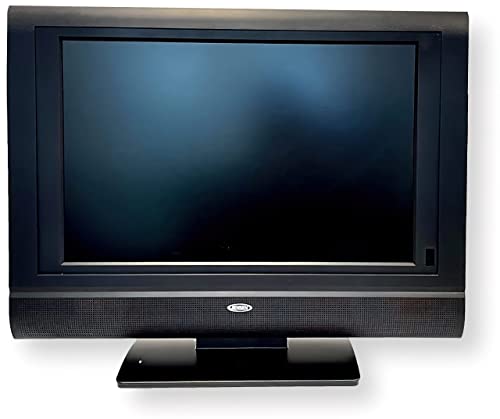 Jensen JE1908 HD 19" Flat Panel LCD TV; Wide Viewing Angles; High-Output Speakers; Metal Framed Interior; VGA and Component Video; Also Includes Aux, S-Video, TV, and Antenna in (Renewed)