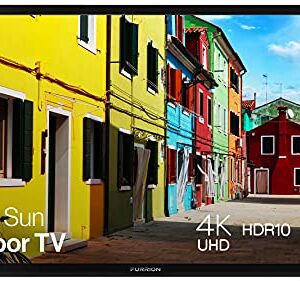 Furrion Aurora 43-inch Partial Sun Outdoor TV (2021 Model)- Weatherproof, 4K UHD HDR LED Outdoor Television with Auto-Brightness Control - FDUP43CBS