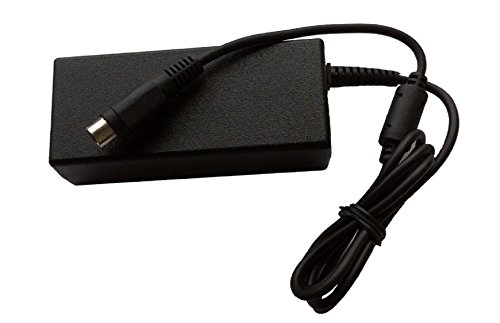 UpBright 4-Pin DIN AC/DC Adapter Replacement for AKAI LCT2060 LCT 2060 20in 20" LCD TV Switching Mode Universal Power Supply Cord Cable PS Battery Charger Mains PSU (with 4-Prong Connector)