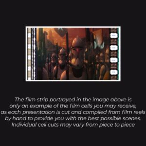 Star Wars Episode II: Attack of the Clones FilmCells Laminated 2x6 Bookmark with 35mm Clip of Film and Tassel