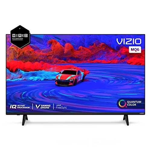 VIZIO 43-Inch M-Series 4K UHD Quantum LED HDR Smart TV with Apple AirPlay and Chromecast Built-in, Dolby Vision, HDR10+, HDMI 2.1, Variable Refresh Rate, M43Q6-J04 With Xtrasaver cloth(Renewed)