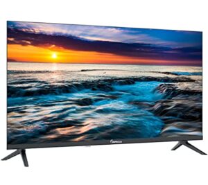 impecca 32” frameless tv hd ready 720p picture quality built-in stereo speakers 2x hdmi, 2x usb ports, full function remote control wall mountable vesa compatible energy star, tl3202h