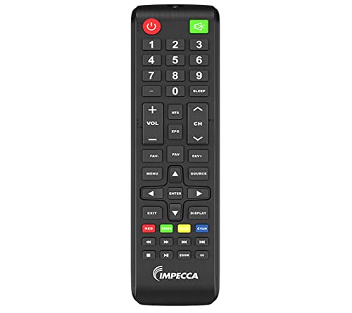 Impecca 32” Frameless TV HD Ready 720p Picture Quality Built-in Stereo Speakers 2X HDMI, 2X USB Ports, Full Function Remote Control Wall mountable VESA Compatible Energy Star, TL3202H