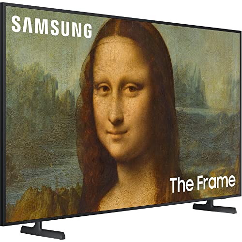 SAMSUNG QN43LS03BA 43 inch The Frame QLED 4K UHD Quantum HDR Smart TV (2022) Bundle 43" Customizable Bezel Modern Brown
