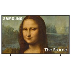 SAMSUNG QN65LS03BAFXZA 65 inch The Frame QLED 4K UHD Quantum HDR Smart TV 2022 Bundle 65 inch The Frame Customizable Bezel Modern Teak