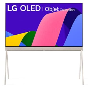 LG 55-Inch Class OLED Objet Collection Posé Series Smart TV 55LX1QPUA.AUS, 2022 - AI-Powered 4K TV, Alexa Built-in