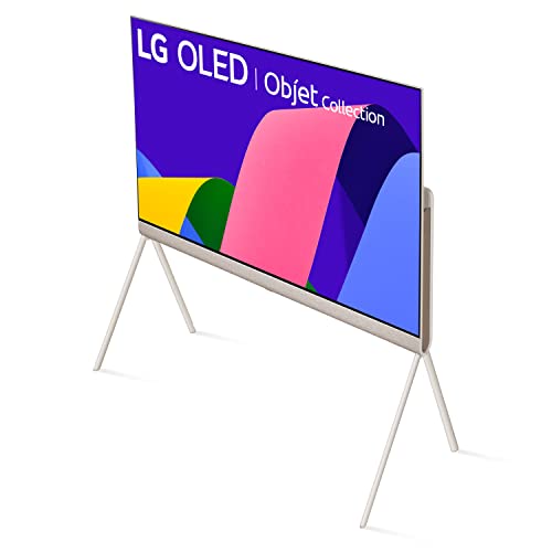 LG 55-Inch Class OLED Objet Collection Posé Series Smart TV 55LX1QPUA.AUS, 2022 - AI-Powered 4K TV, Alexa Built-in