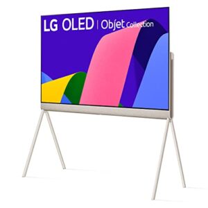 LG 55-Inch Class OLED Objet Collection Posé Series Smart TV 55LX1QPUA.AUS, 2022 - AI-Powered 4K TV, Alexa Built-in