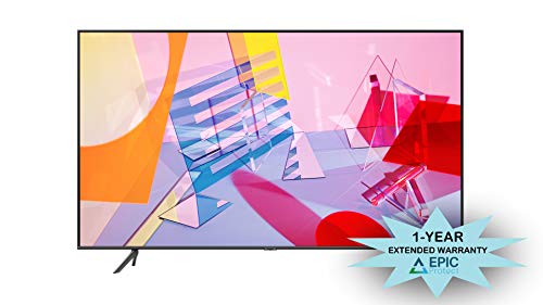 SAMSUNG QN82Q60TA 82" Ultra High Definition 4K Quantum HDR Smart TV with an Additional 1 Year Coverage by Epic Protect (2021)