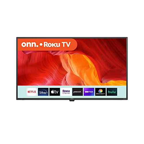 Onn 39-Inch Class HD 720p Smart LED TV 60Hz Refresh Rate Compatible with Alexa & Google Assistant + Free Wall Mount (No Stands) 100074926 (Renewed)