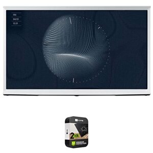 SAMSUNG QN43LS01BA The Serif 43 Inch QLED 4K UHD HDR Smart TV (2022) Bundle with 2 YR CPS Enhanced Protection Pack