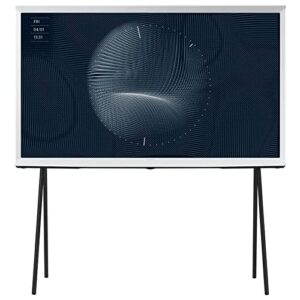 SAMSUNG QN43LS01BA The Serif 43 Inch QLED 4K UHD HDR Smart TV (2022) Bundle with 2 YR CPS Enhanced Protection Pack