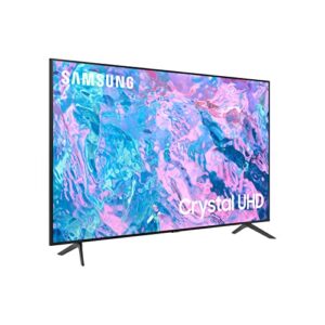 SAMSUNG 58-Inch Class Crystal UHD CU7000 Series PurColor, Object Tracking Sound Lite, Q-Symphony, 4K Upscaling, HDR, Gaming Hub, Smart TV with Alexa Built-in (UN58CU7000, 2023 Model)