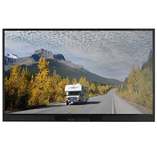 RecPro RV TV 40" | 1080p HD | 12V DC | 2X HDMI Ports | Built-in Tuner for Local Stations