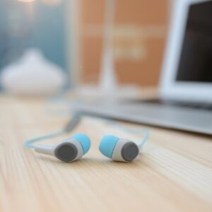 Koss KEB15i In-Ear Headphone, Teal