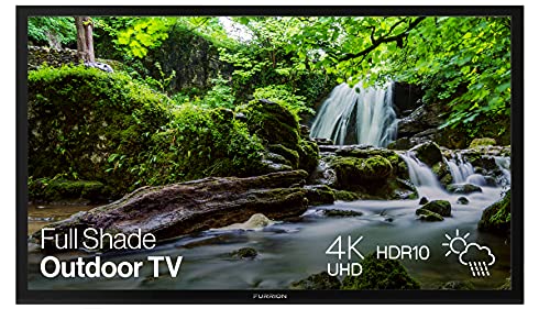 Furrion Aurora 43-inch Full Shade Outdoor TV Weatherproof, 4K UHD HDR LED Outdoor Television with a Samsung HW-LST70T 3.0 Channel The Terrace Soundbar (2021)