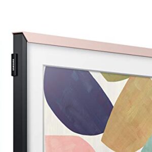 SAMSUNG 32-inch Class The Frame TV with Customizable Natural Pink Bezel (2020 Model)