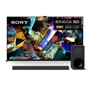 sony 75 inch 4k ultra hd tv z9k series:bravia xr 8k mini led smart google tv, dolby vision hdr, exclusive features for ps 5 xr75z9k- 2022 model w/ht-g700: 3.1ch dolby atmos/x soundbar bluetooth tech