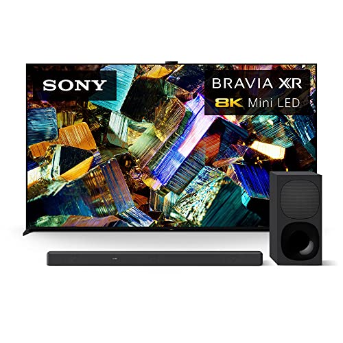 Sony 75 Inch 4K Ultra HD TV Z9K Series:BRAVIA XR 8K Mini LED Smart Google TV, Dolby Vision HDR, Exclusive Features for PS 5 XR75Z9K- 2022 Model w/HT-G700: 3.1CH Dolby Atmos/X Soundbar Bluetooth Tech