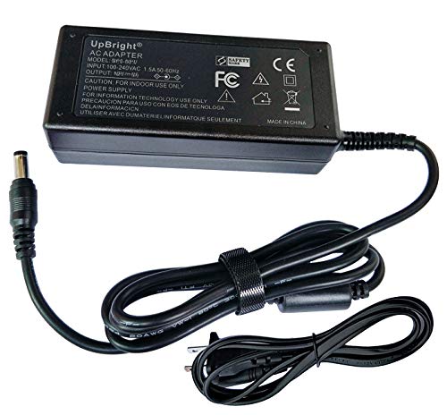 UpBright 12V AC/DC Adapter Compatible with Jensen 2412 JE2412LED 24" 2612 JE2612LED 26" JE2612LEDRTL LED LCD TV HD HDTV DVD Combo RV Direct ASA ACDC1911 FPE1909DVDC 12VDC 5A 60W Power Supply Charger