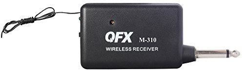 QFX M-310 Wireless Dynamic Professional Microphone, Silver